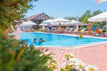 Фотографии Гостиница Dacha del Sol Hotel and Resort All inclusive г. Витязево Краснодарский край (Россия) №1 Фото Гостиница Dacha del Sol Hotel and Resort All inclusive г. Витязево 1