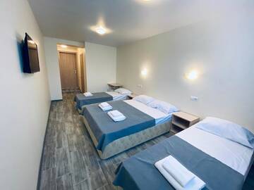 Фото номера Бюджетный трехместный номер Гостиница Iris Guest House г. Витязево 2